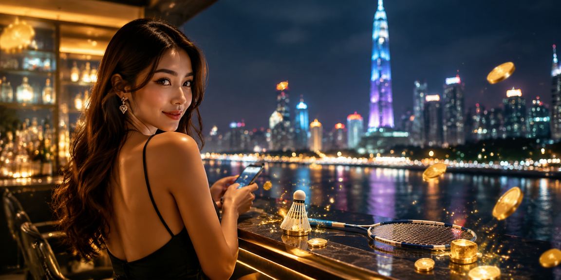 Pengguna mengakses platform e90 di kawasan bandar Malaysia
