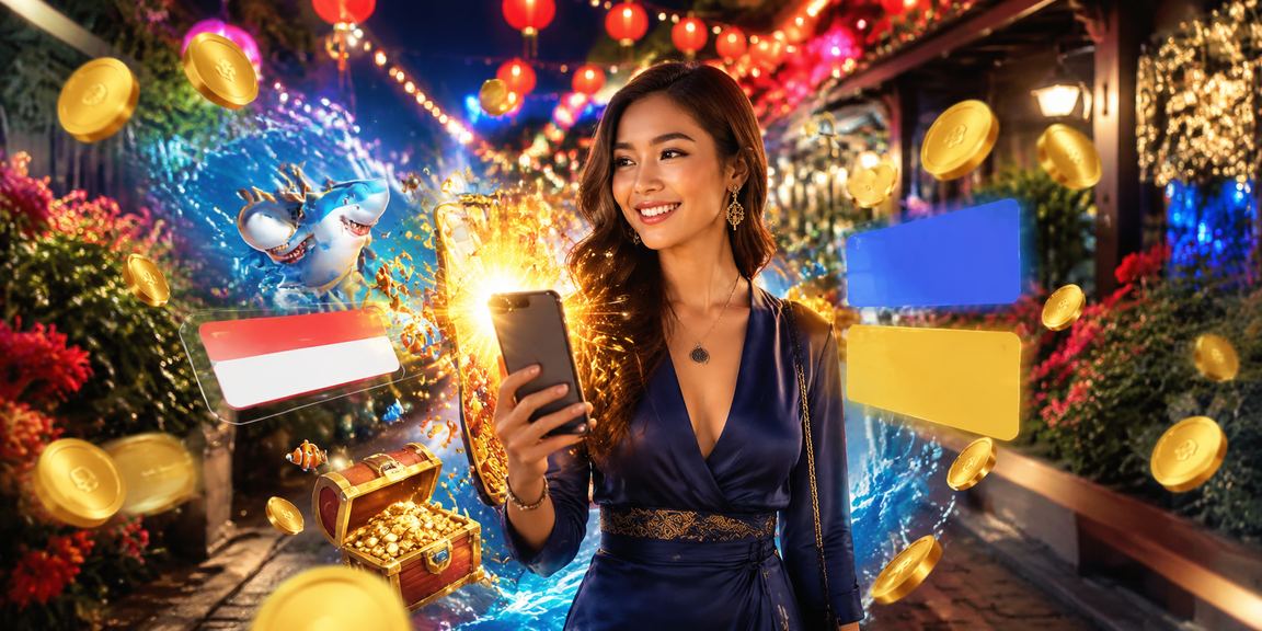 Permainan tembak ikan popular di Malaysia dengan grafik berkualiti tinggi